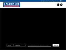 Tablet Screenshot of lagouarde.com.ar